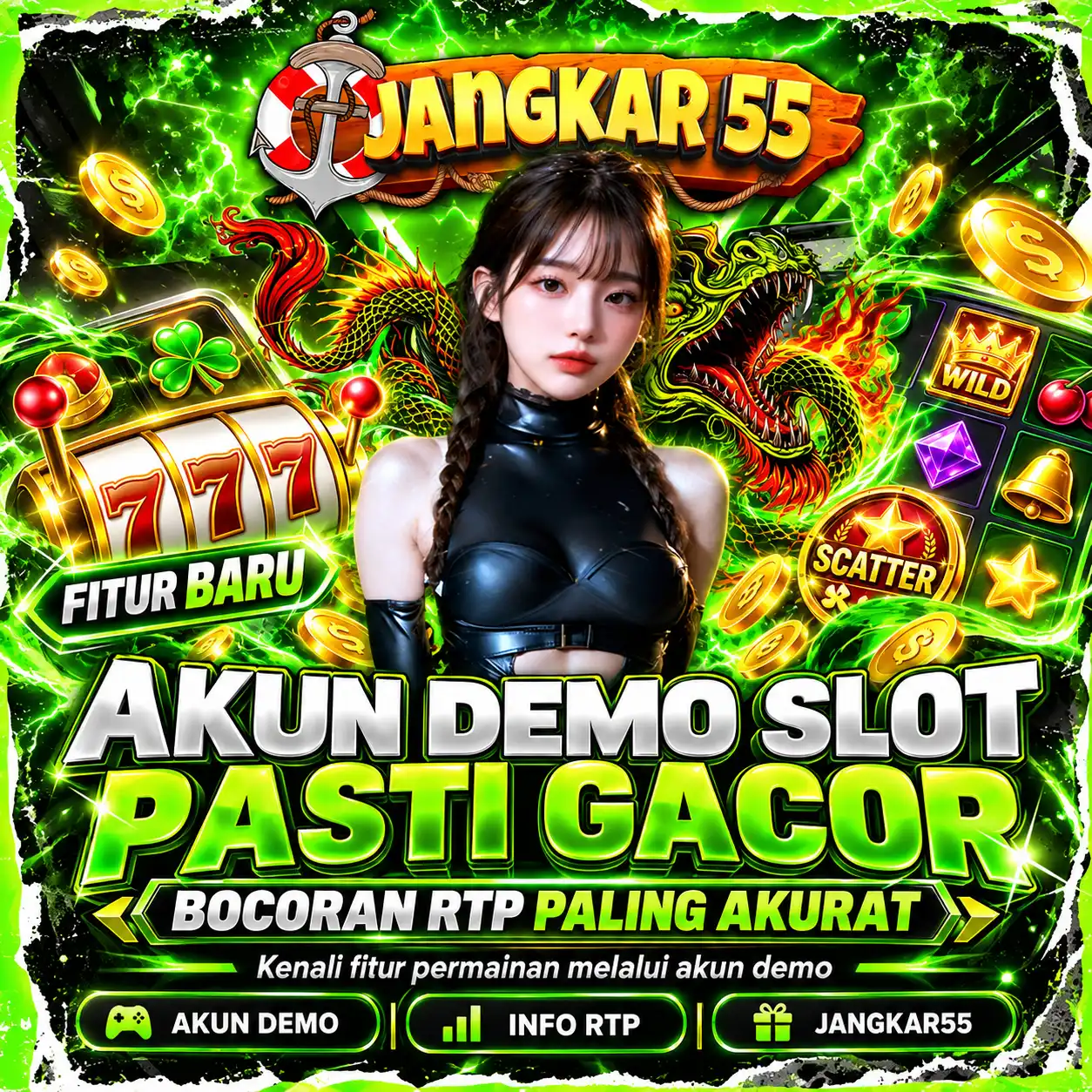 JANGKAR55: Fitur Baru Akun Demo Slot Pasti Gacor & Bocoran RTP Paling Akurat